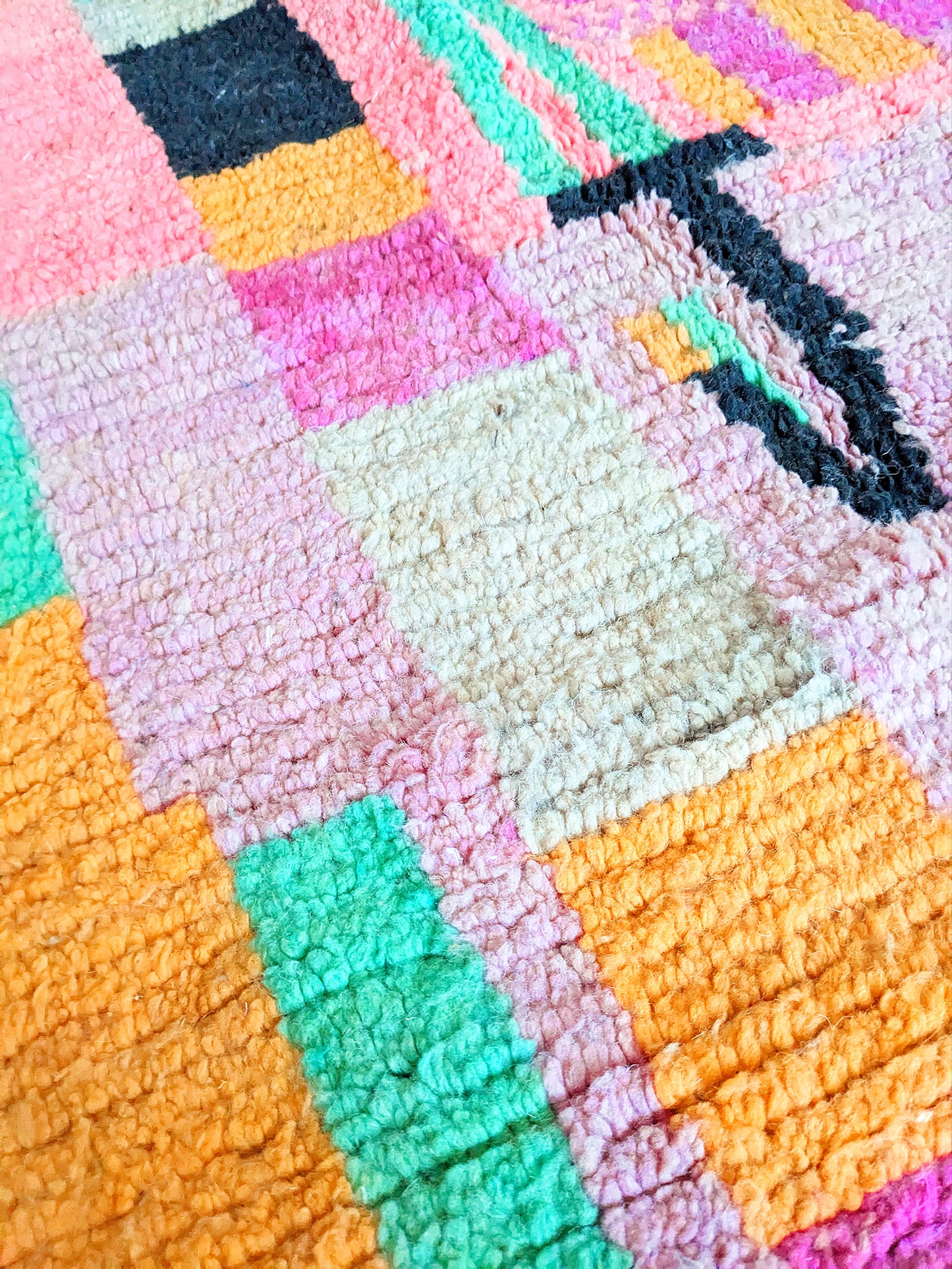 Multi Coloured Boujaad Rug