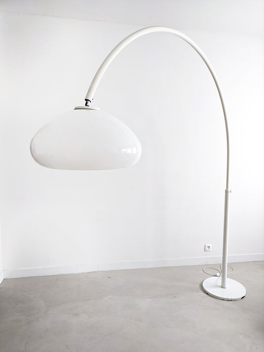 Vintage XL Space Age Arc Floor Lamp 1970's
