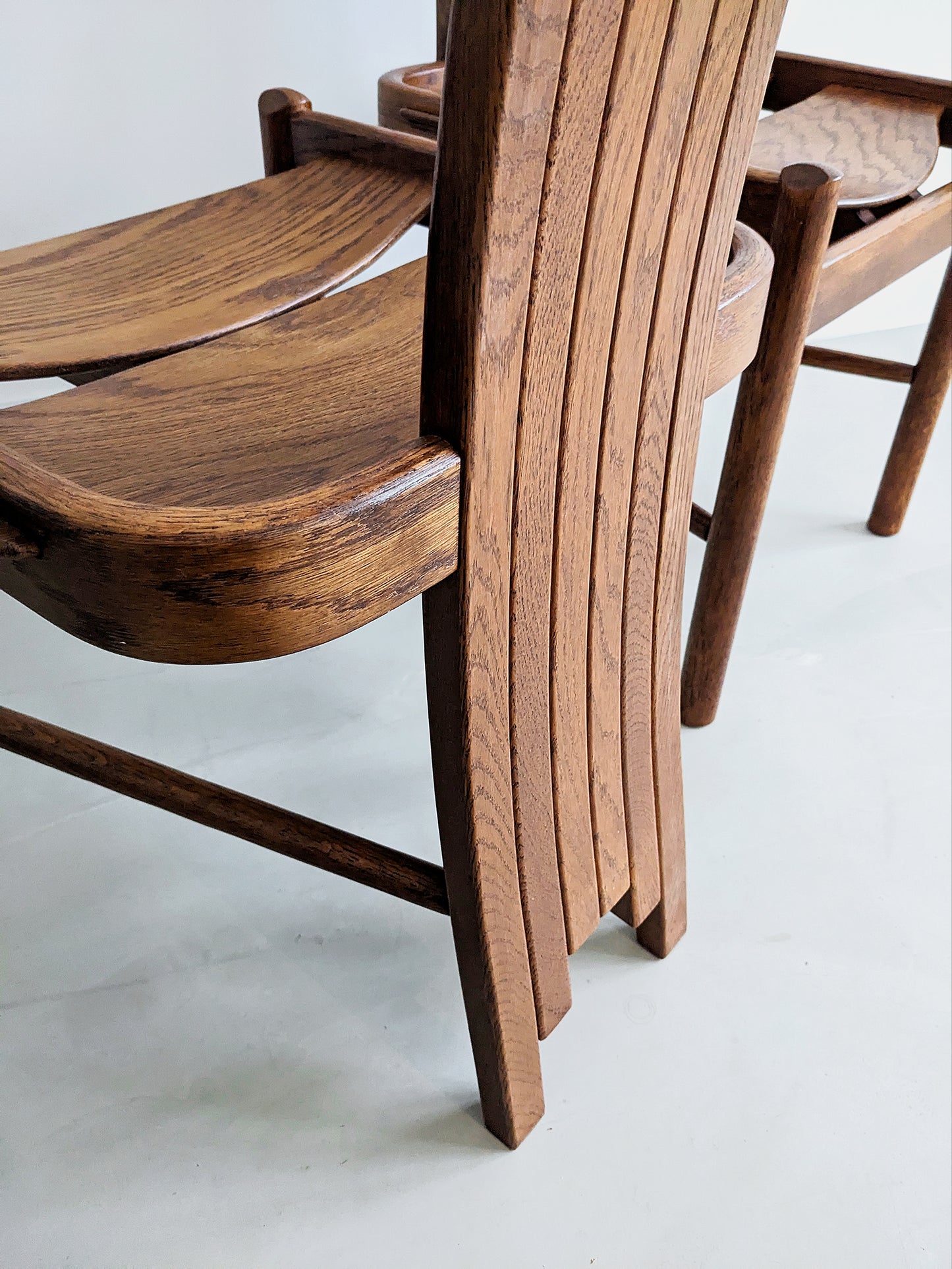 Set of 4 Allmilmö Dining Chairs 1980's