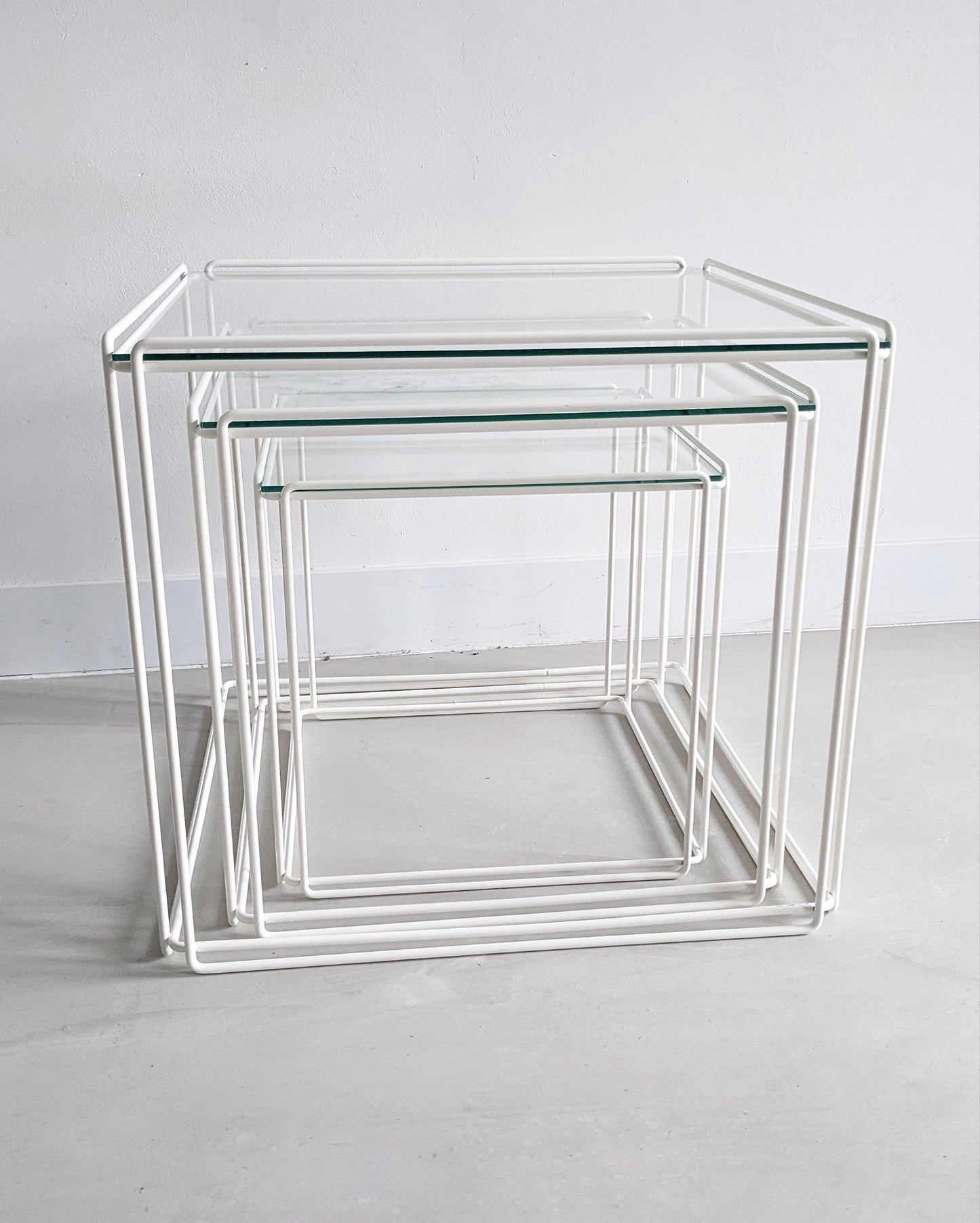 Isocele Nesting Tables by Max Sauze for Atrow 1970's
