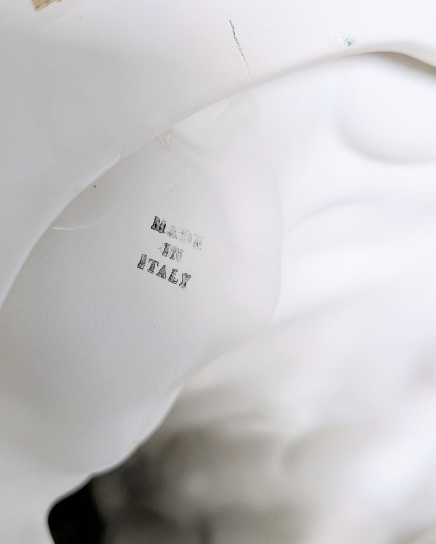 Majolica Heron Plant Stand 1960's