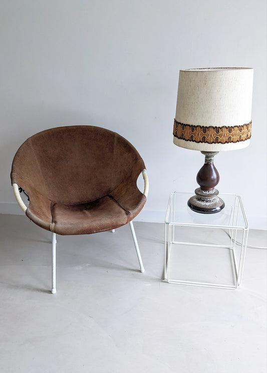 Fat Lava West Germany Table Lamp 1960's