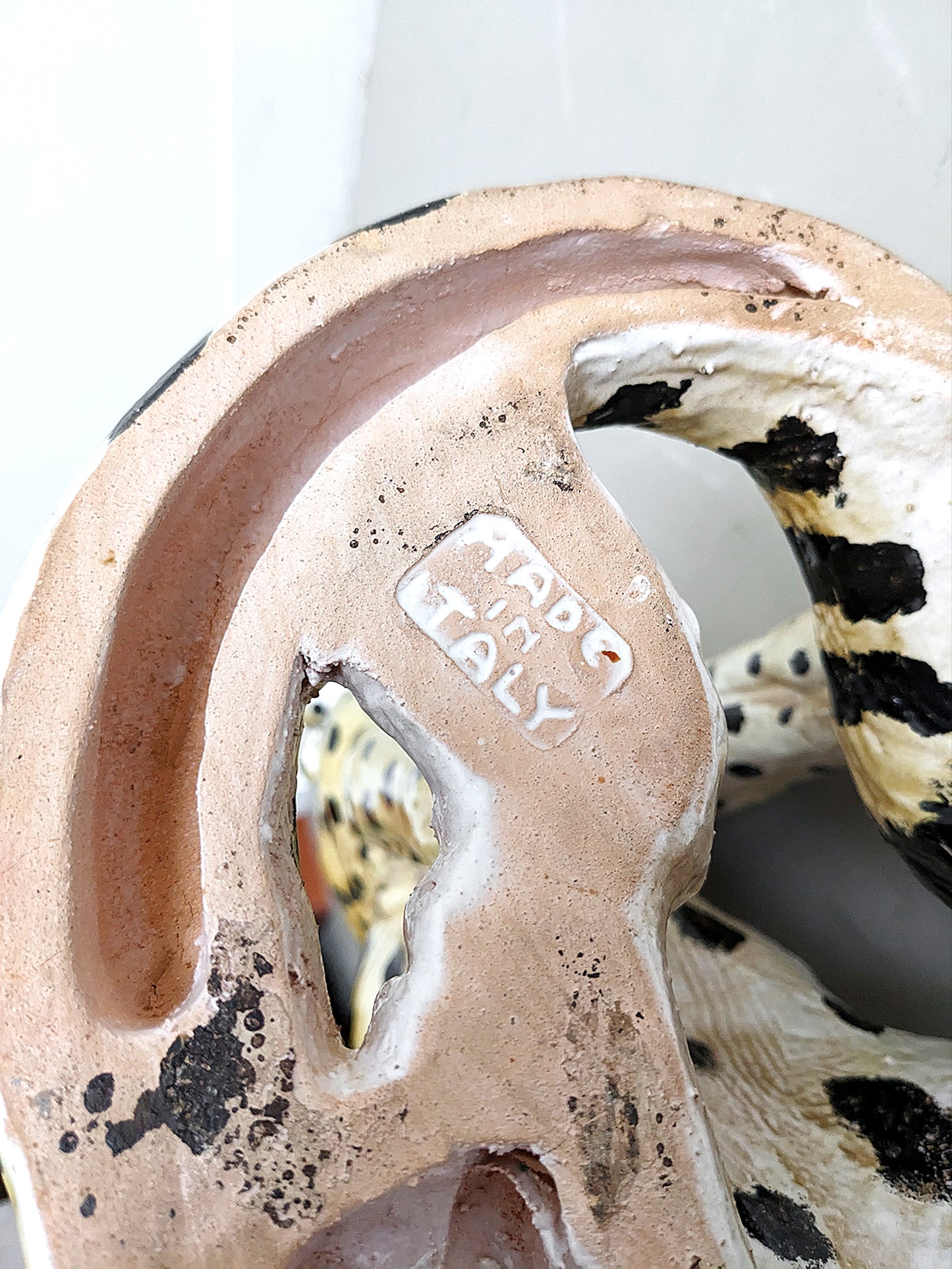 Ceramic Cheetah Statue 1960's