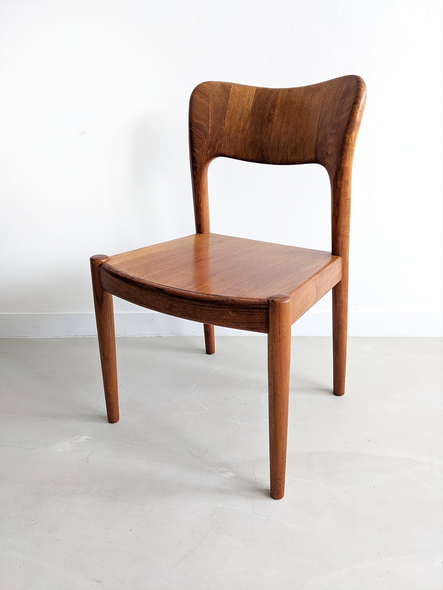 Set of 4 'Ole' Dining Chairs by Niels Koefoed for Hornslet 1960's