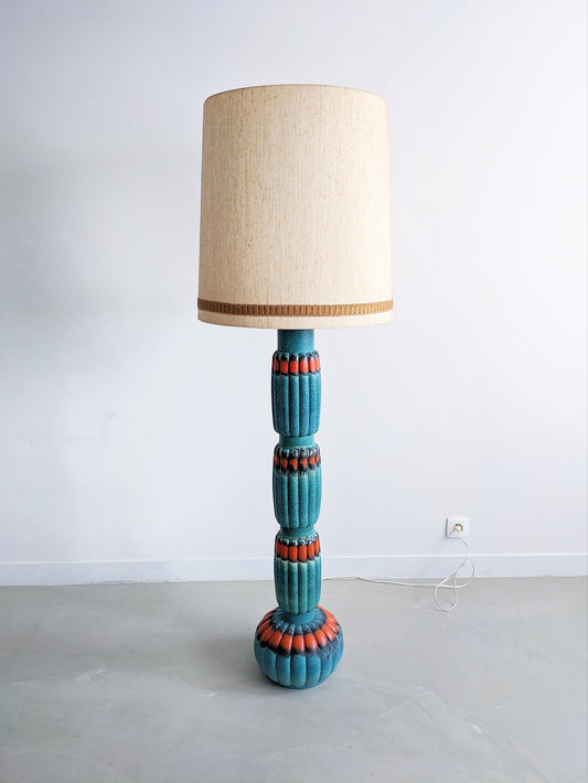 Kaiser Leuchten Ceramic Floor Lamp 1960's