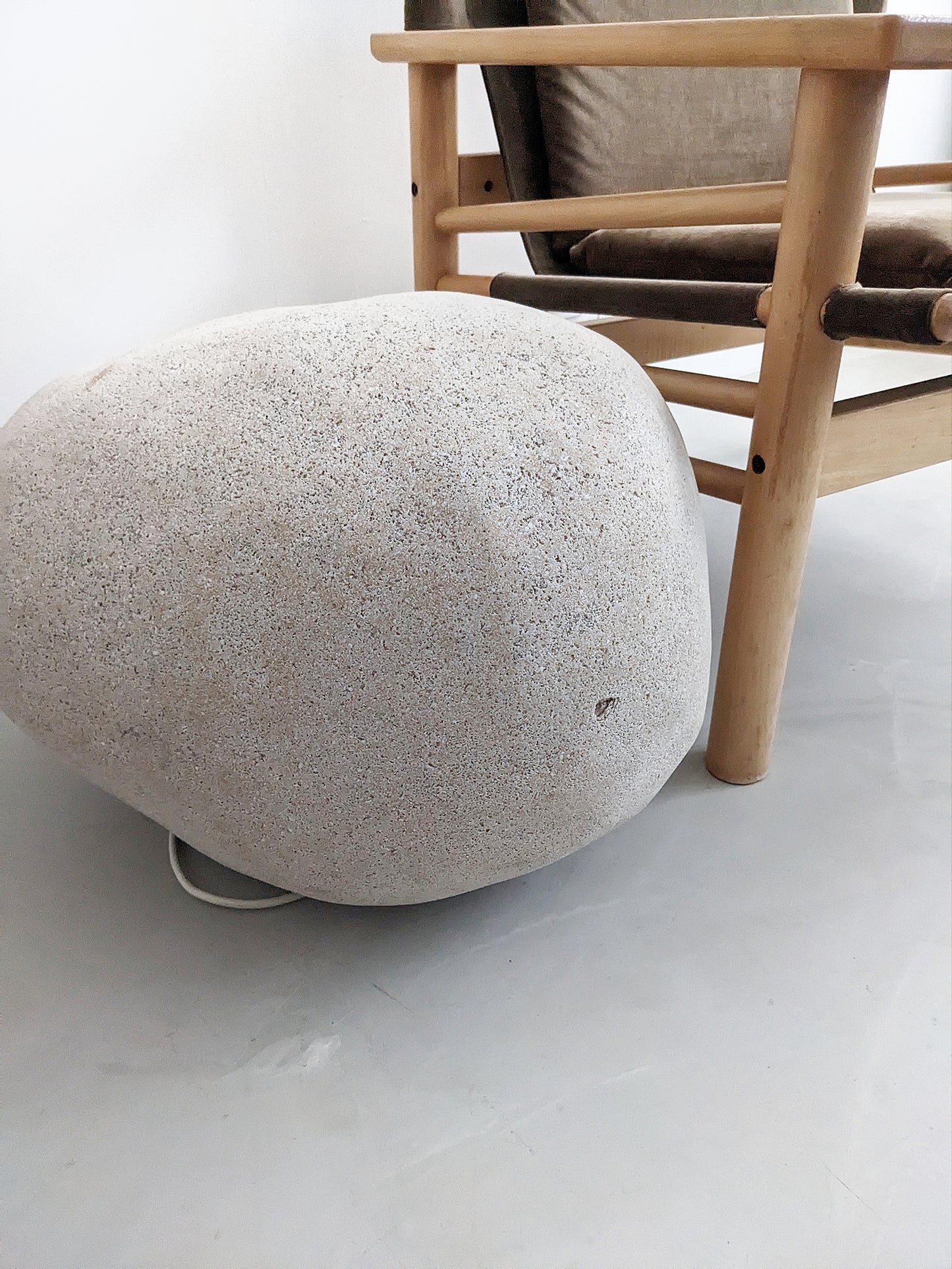 Moonstone Lamp by André Cazenave for Atelier A 1960s