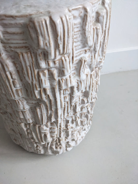 West Germany Floor Vase (Ecru) 1960's