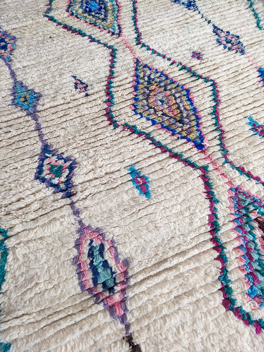 Blue & Purple Azilal Rug
