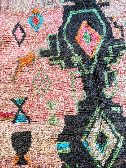 Brick Red Boujaad Rug