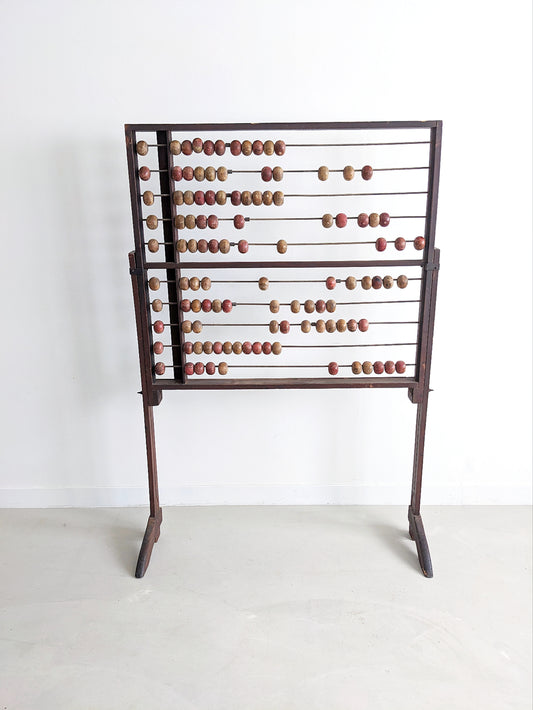 XL Wooden School Abacus 1950's