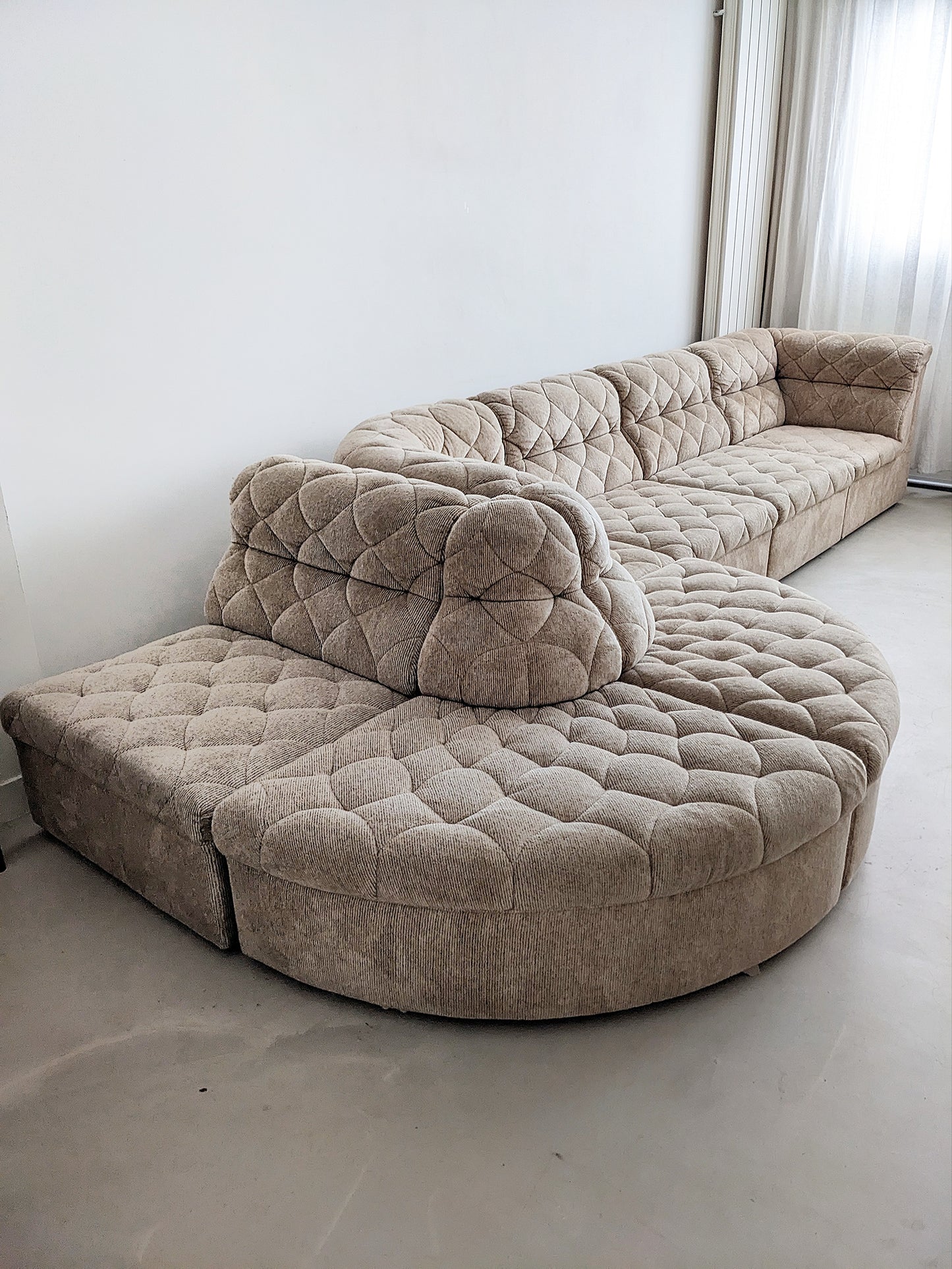 Vintage Modular Sofa by Laauser 1970's