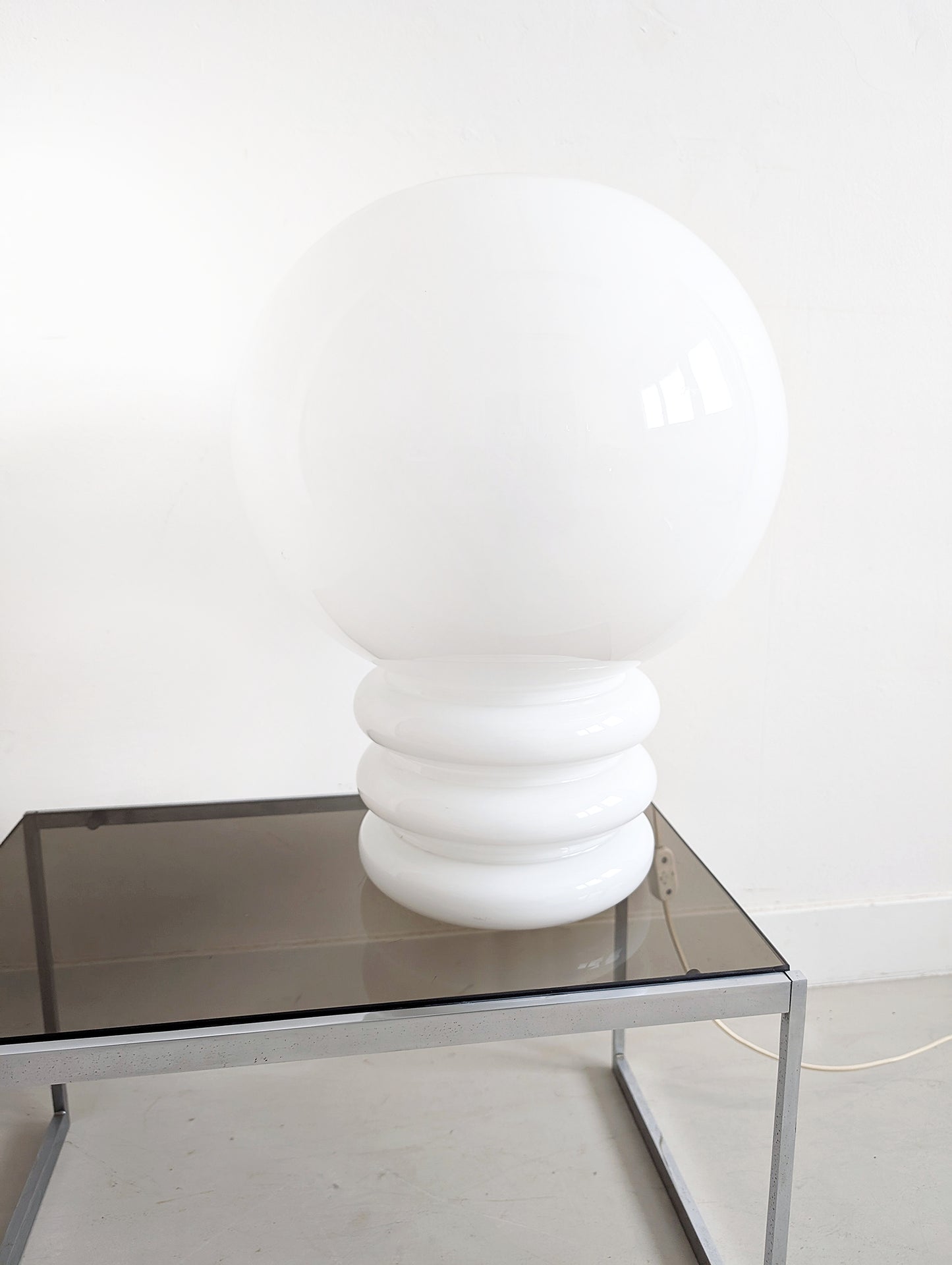 Space Age 'Model 6037' Lamp by Glashütte Limburg 1970s