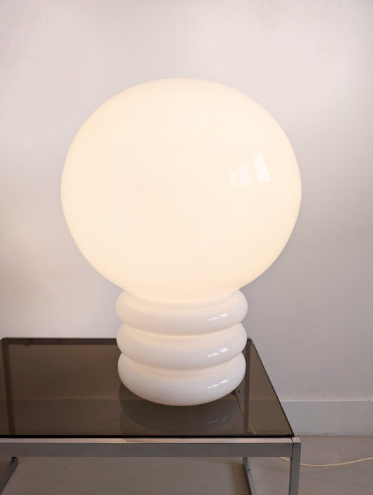 Space Age 'Model 6037' Lamp by GlashĂĽtte Limburg 1970s