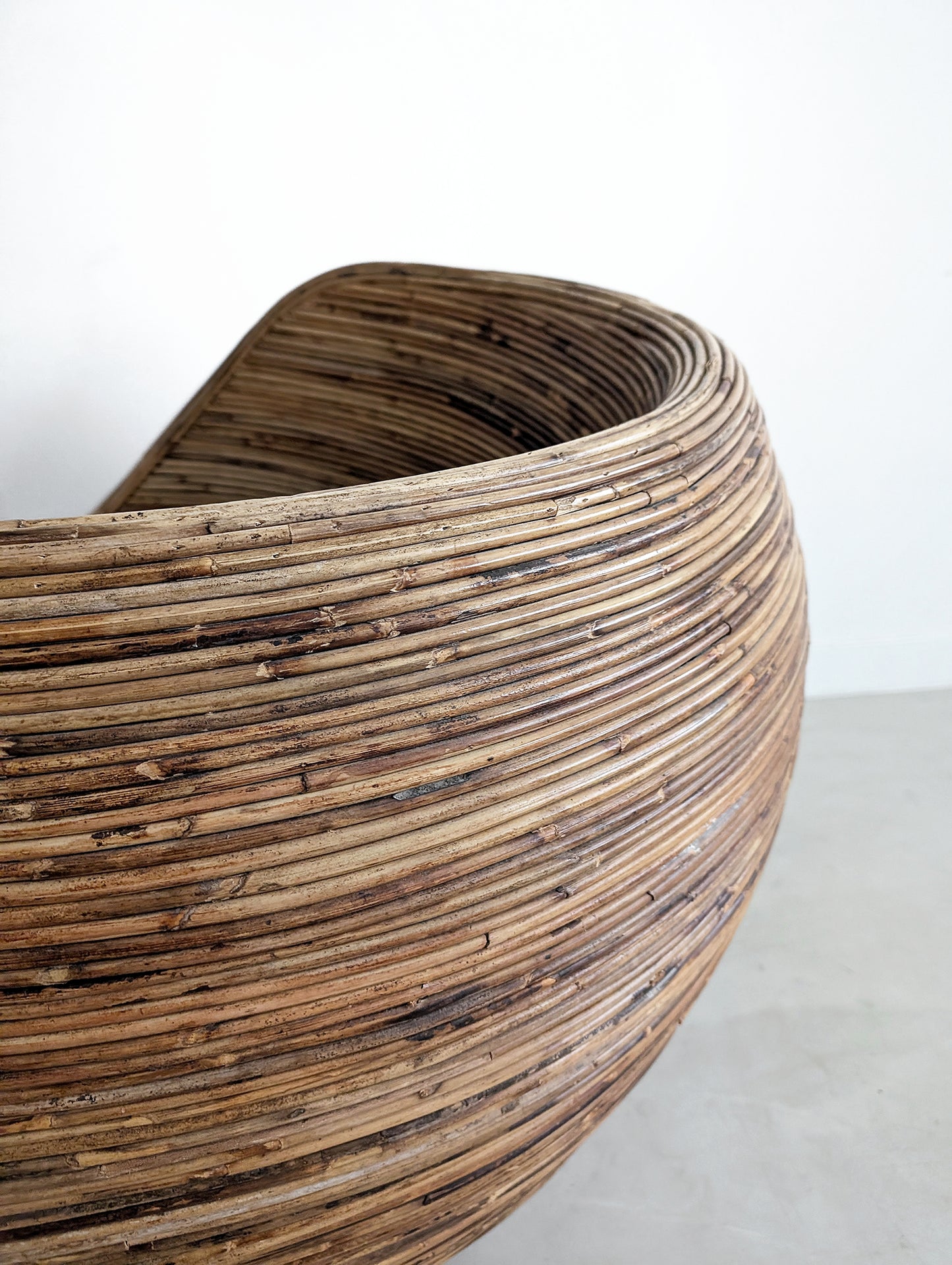 Pencil Reed 'Sarang' Chair by Habitat 1980s