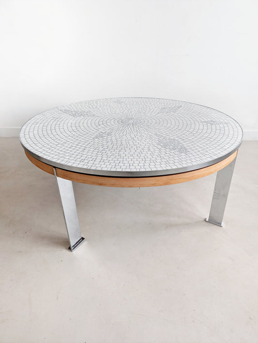 Mosaic Coffee Table by Berthold Müller Oerlinghausen 1960s