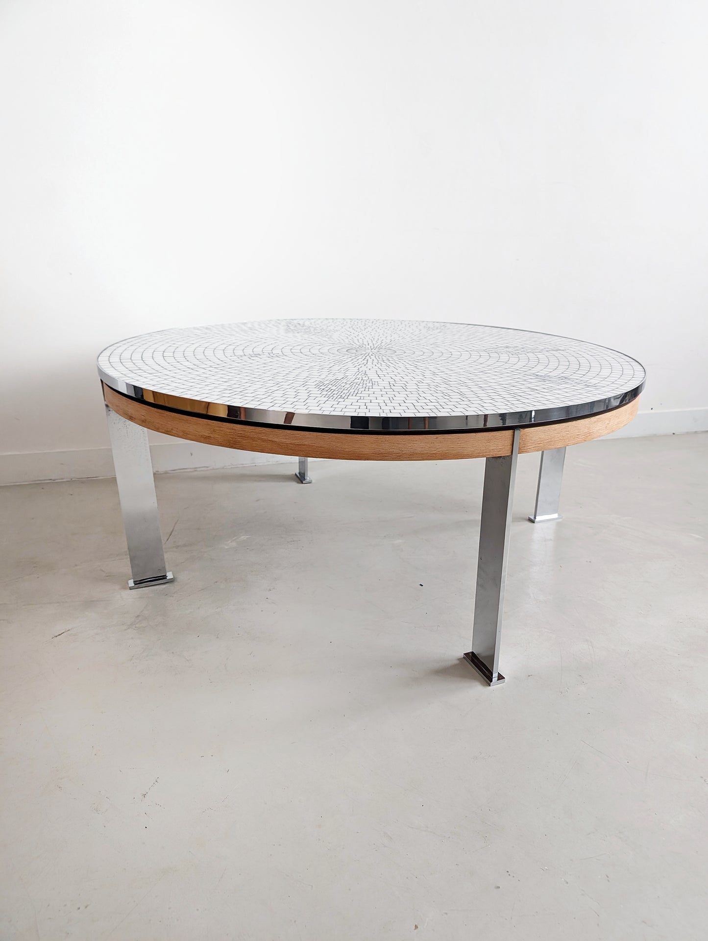 Mosaic Coffee Table by Berthold Müller Oerlinghausen 1960s