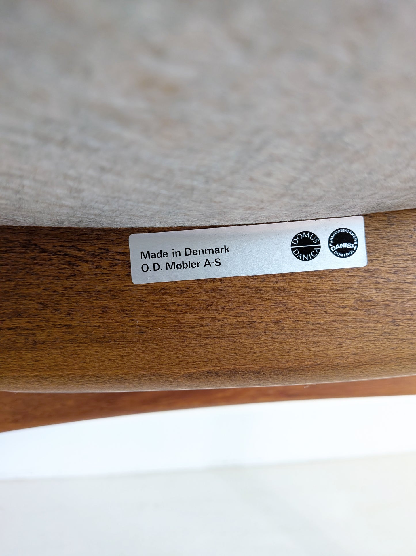 Set of 6 'Model 49' Dining Chairs by Erik Buck for Oddense Maskinsnedkeri 1960's