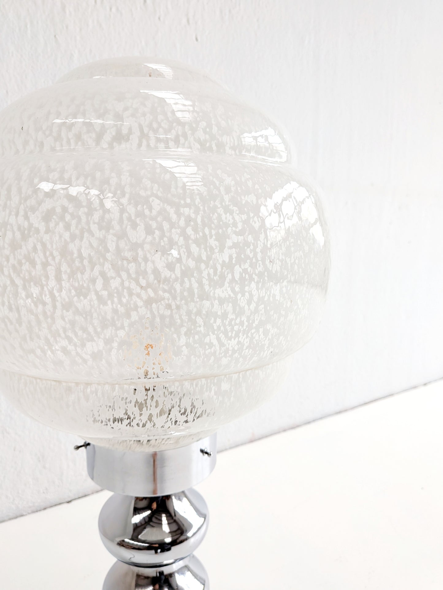 Italian Murano Glass Floor Lamp 1970s