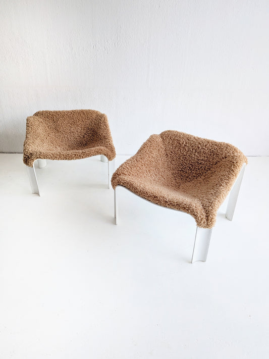 Set of 2 'F300' Loungechairs by Pierre Paulin for Artifort 1960s