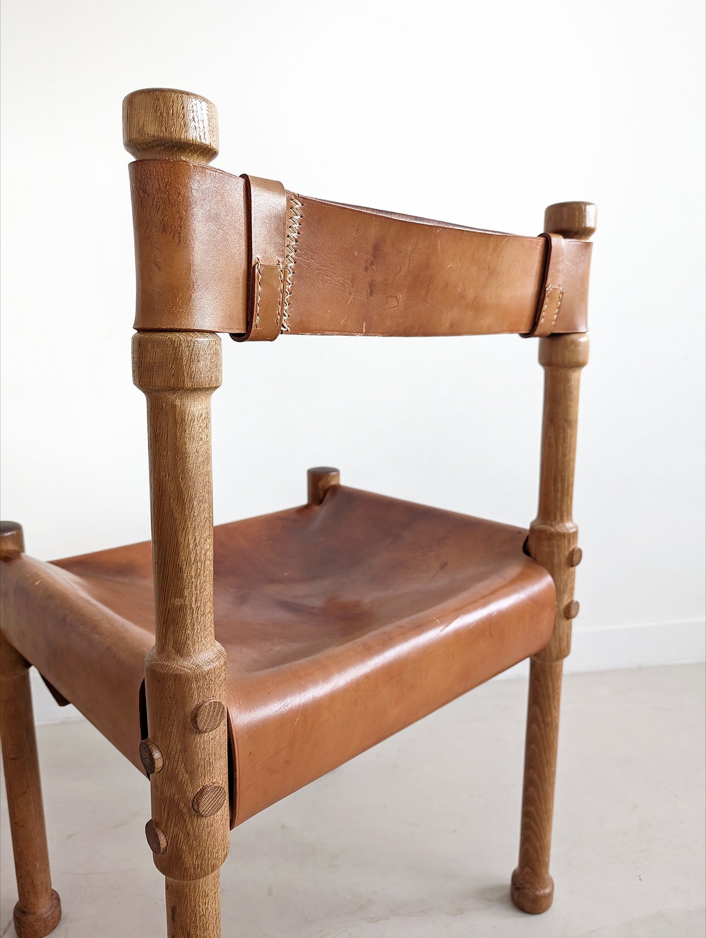 Brutalist Safari Chair 1960's