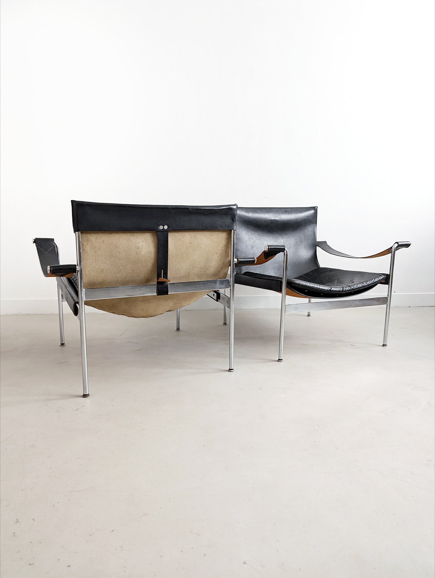 Set of 2 'D99' Lounge Chairs by Hans Könecke for Tecta 1960's