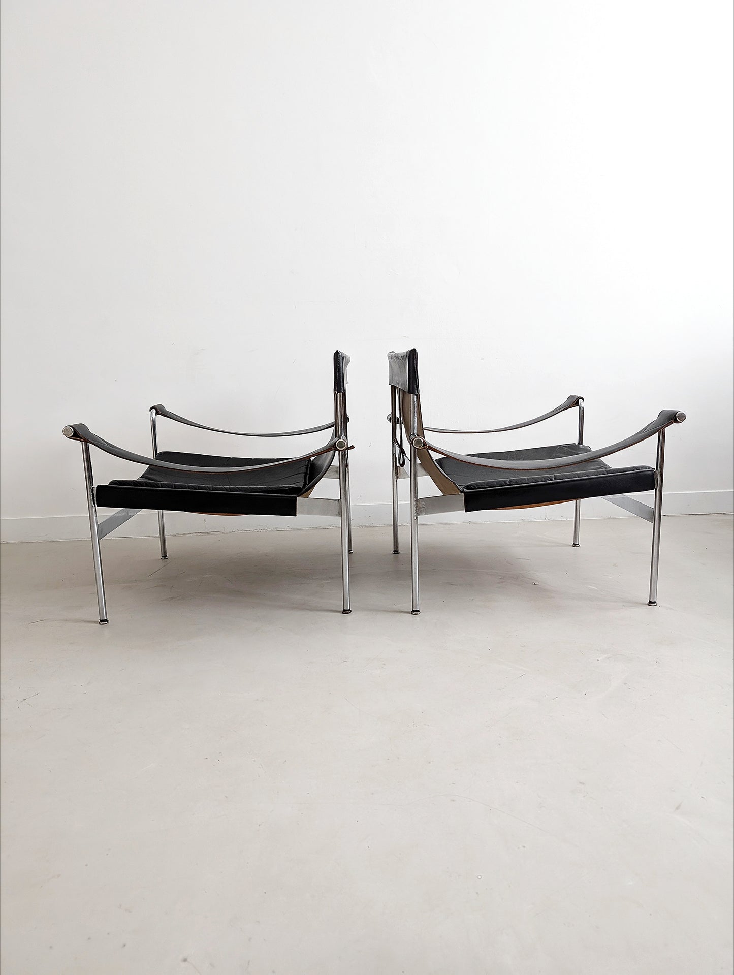 Set of 2 'D99' Lounge Chairs by Hans Könecke for Tecta 1960's