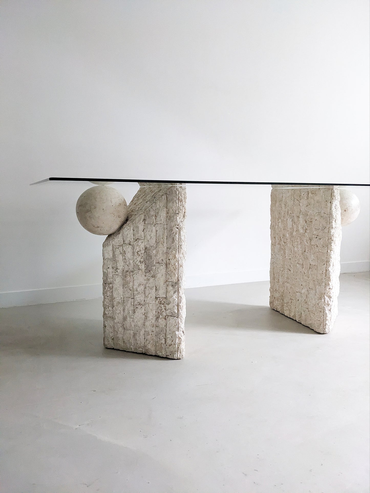 Postmodern Mactan Dining Table 1980's