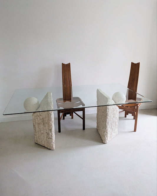 Postmodern Mactan Dining Table 1980's