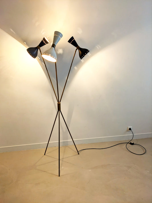 Floor Lamp in Stilnovo Style 2000's
