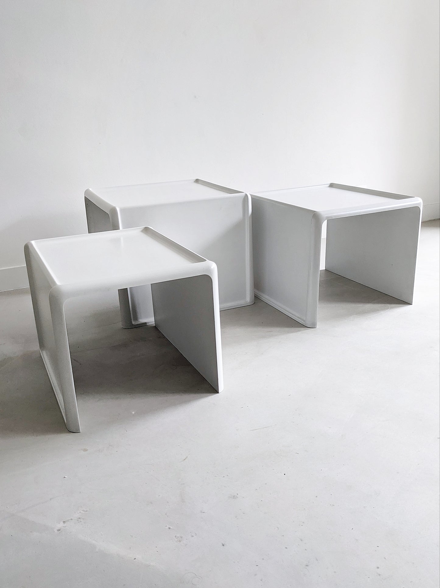 Peter Ghyczy Space Age Nesting Tables 1970's