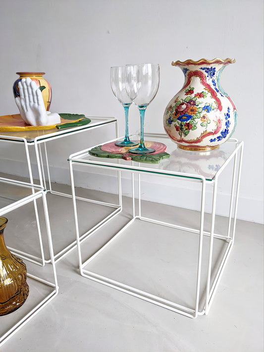 Isocele Nesting Tables by Max Sauze for Atrow 1970's