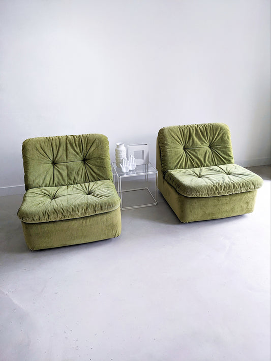 Set of 2 Modular COR 'Ambo' Loungechairs 1970's