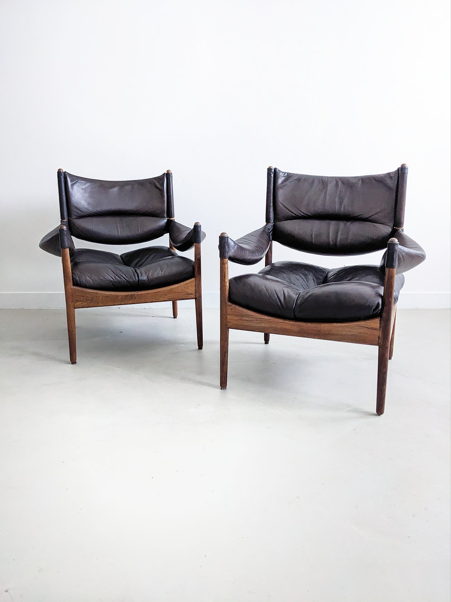 Set of 2 'Modus' Armchairs by Kristian Vedel for Søren Willadsen 1960's