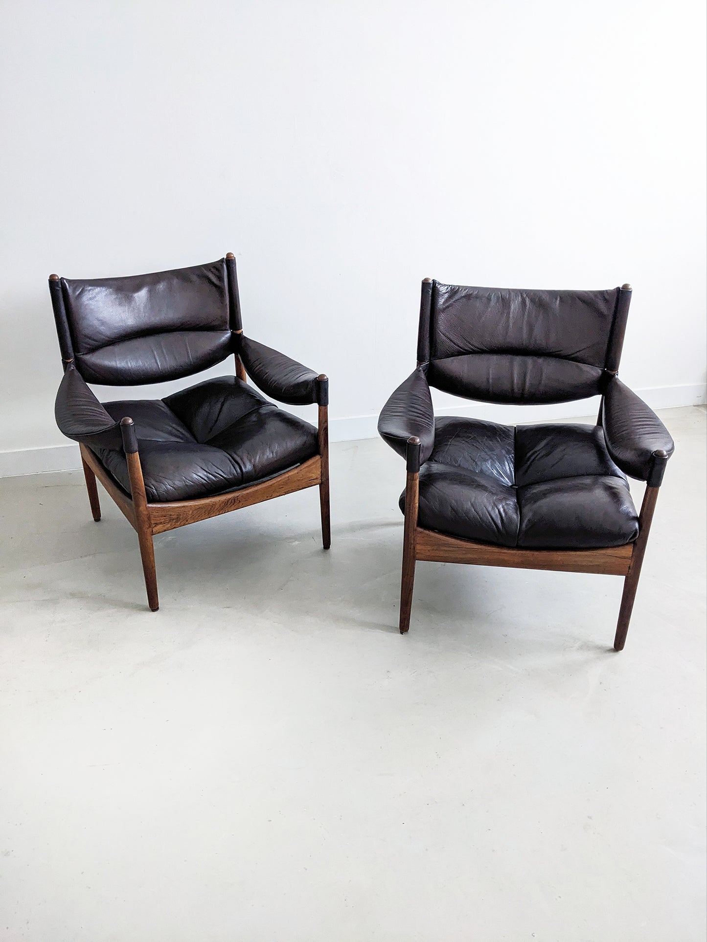 Set of 2 'Modus' Armchairs by Kristian Vedel for Søren Willadsen 1960's