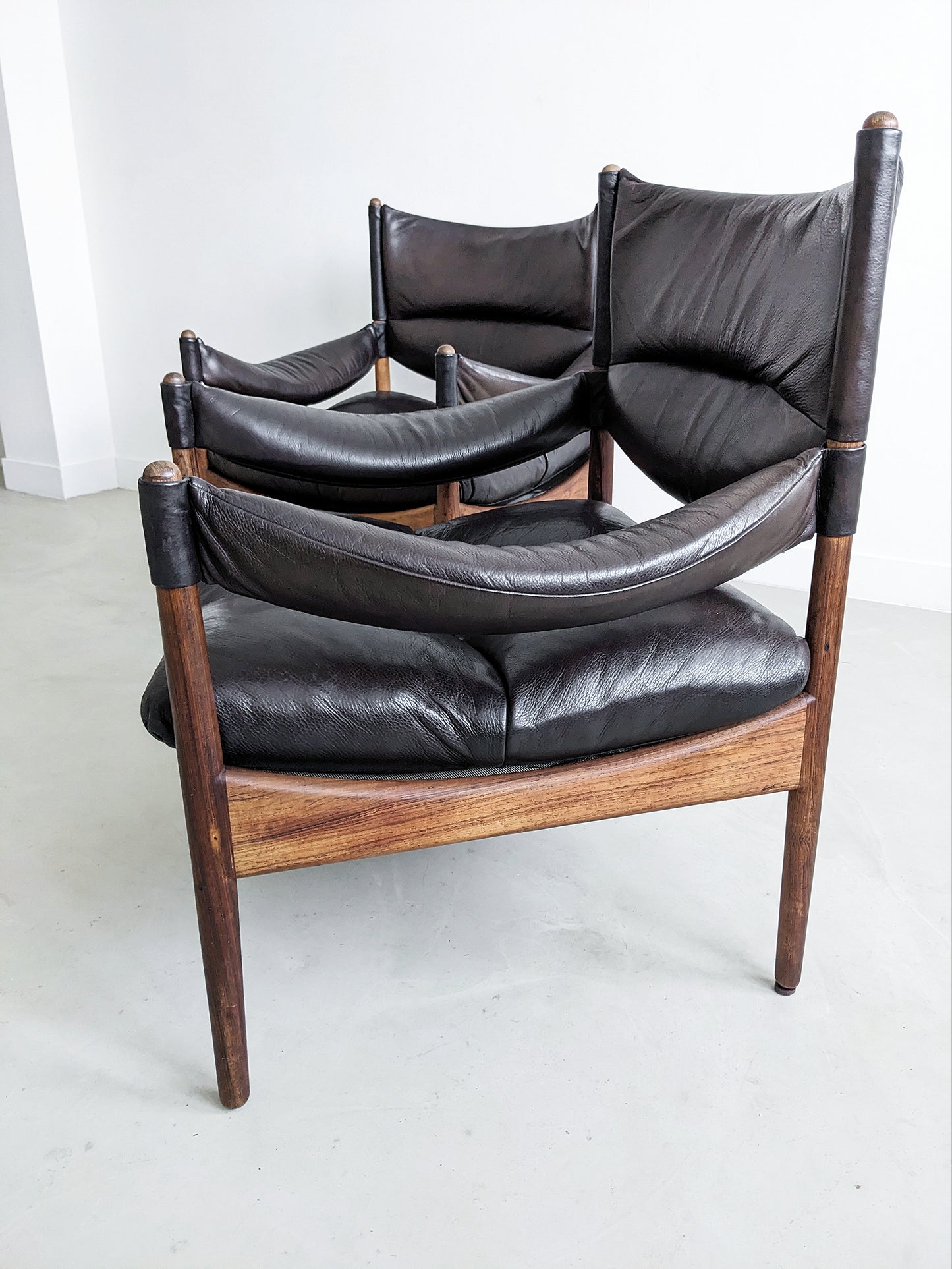 Set of 2 'Modus' Armchairs by Kristian Vedel for Søren Willadsen 1960's