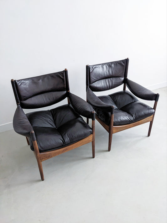 Set of 2 'Modus' Armchairs by Kristian Vedel for Søren Willadsen 1960's