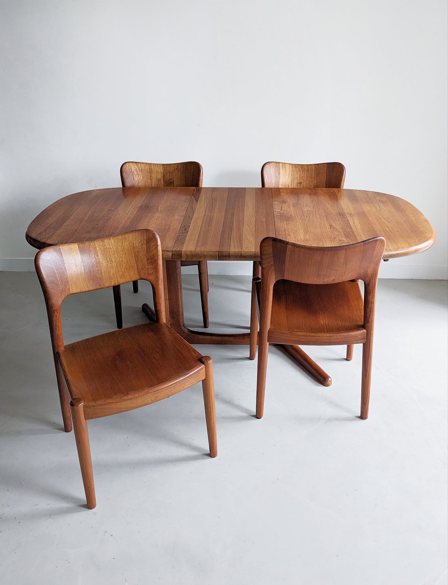 Set of 4 'Ole' Dining Chairs by Niels Koefoed for Hornslet 1960's