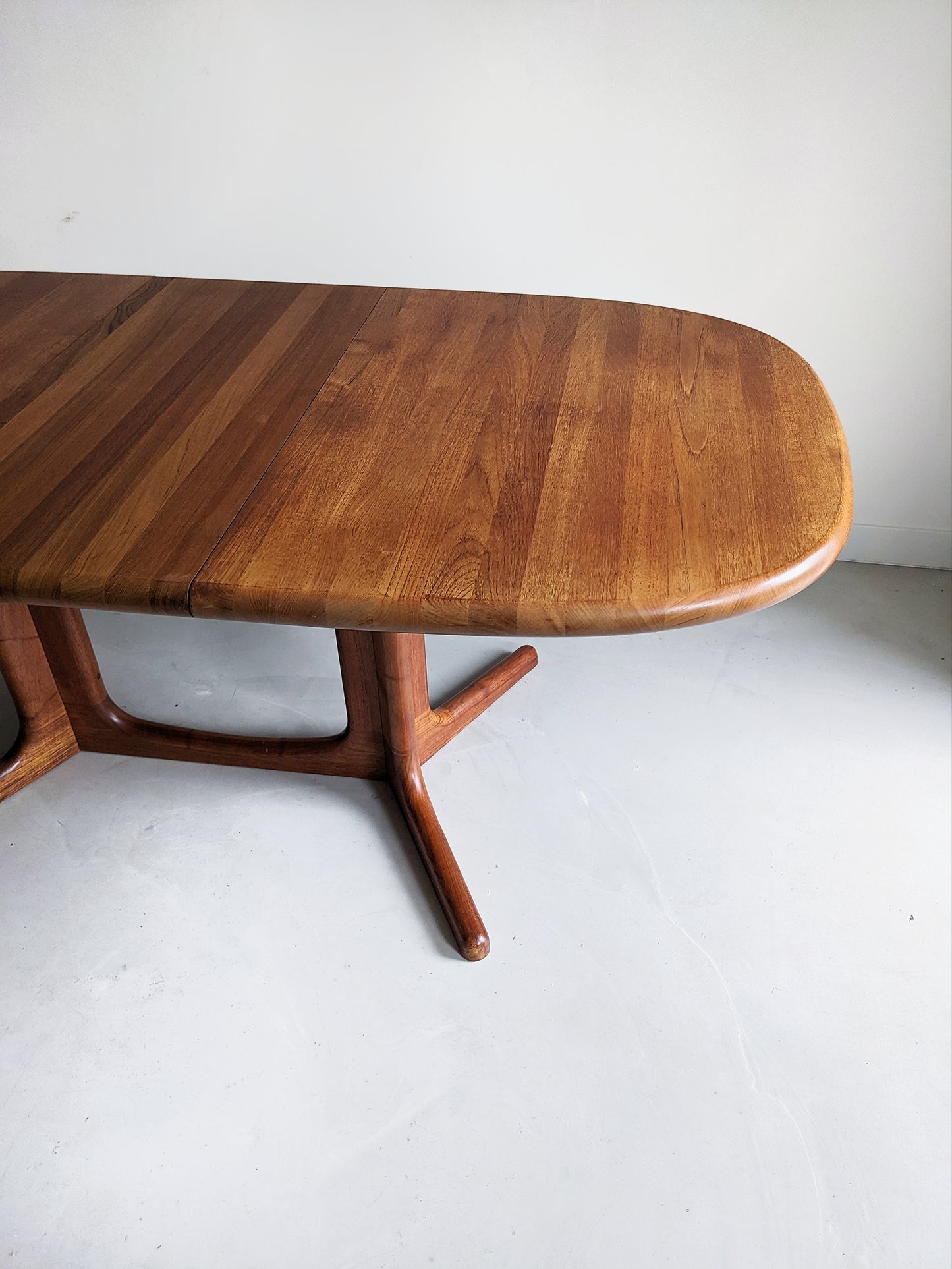 Extendable Dining Table by Juul Kristensen for Glostrup Møbelfabrik 1960's