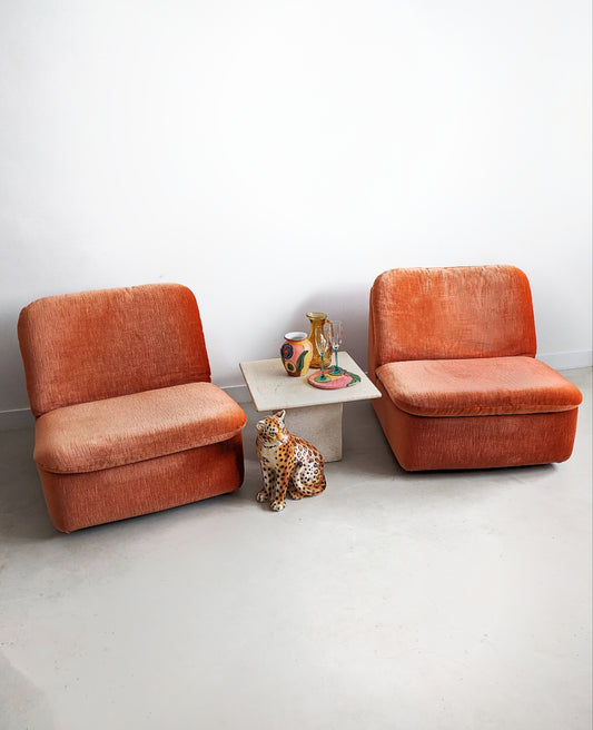 Set of 2 Modular COR 'Ambo' Loungechairs 1970's