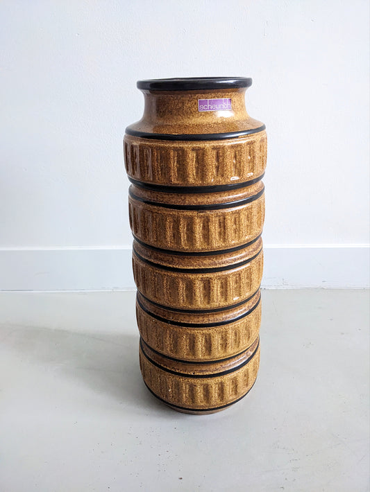 West Germany Floor Vase (Yellow) 1960's