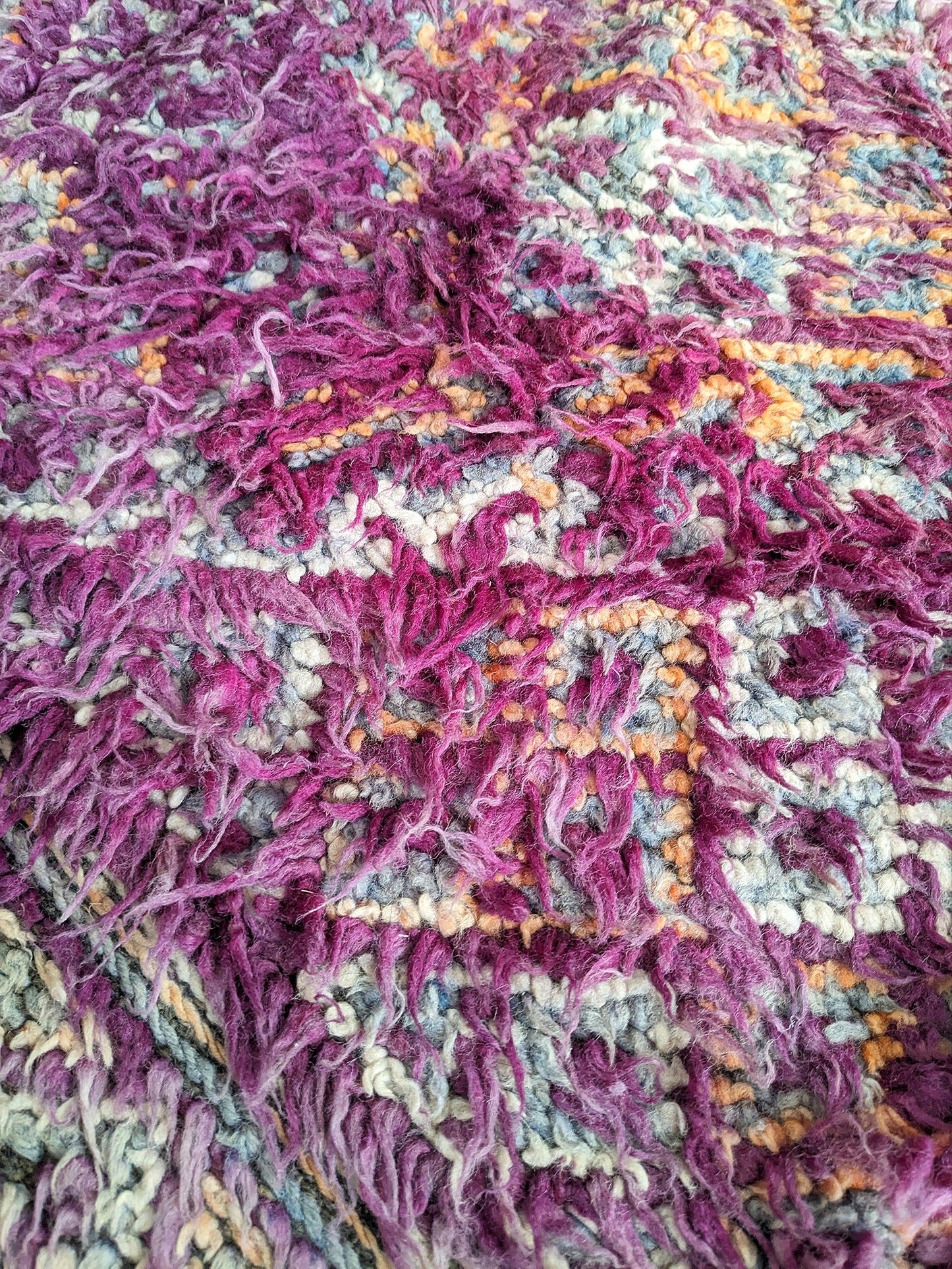 Purple Beni Mguild Rug