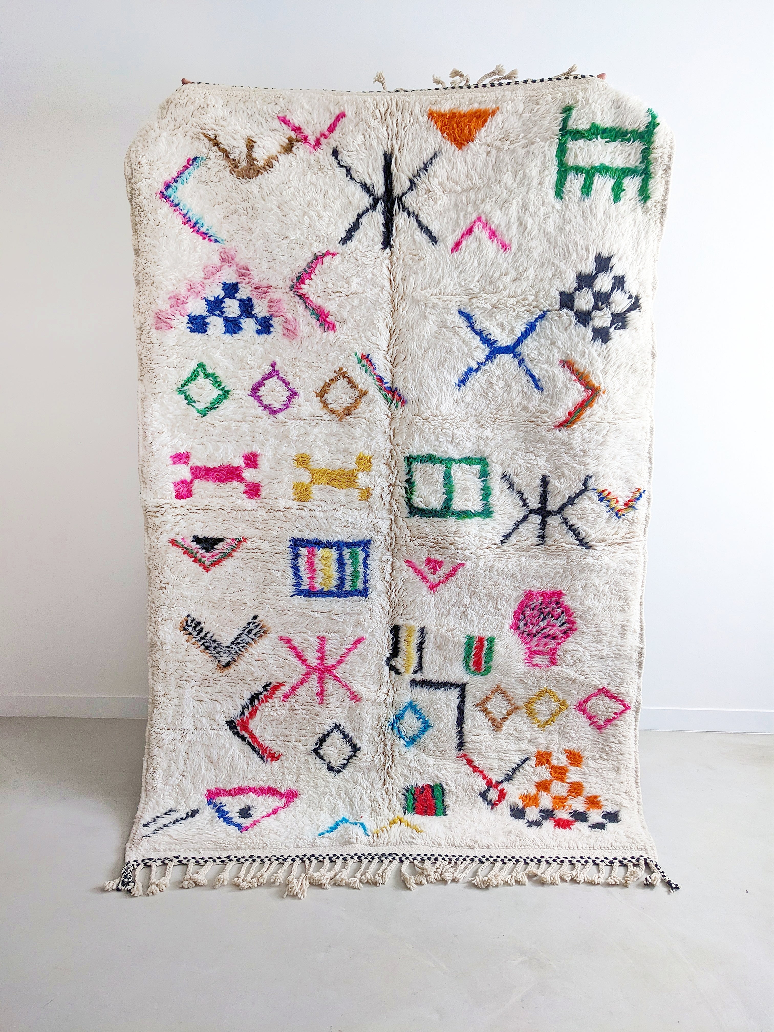 Multi Coloured Azilal Rug – VintageVonk