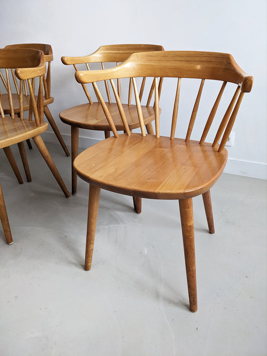 Set of 4 'Småland' Dining Chairs by Yngve Ekström for Stolab 1960's