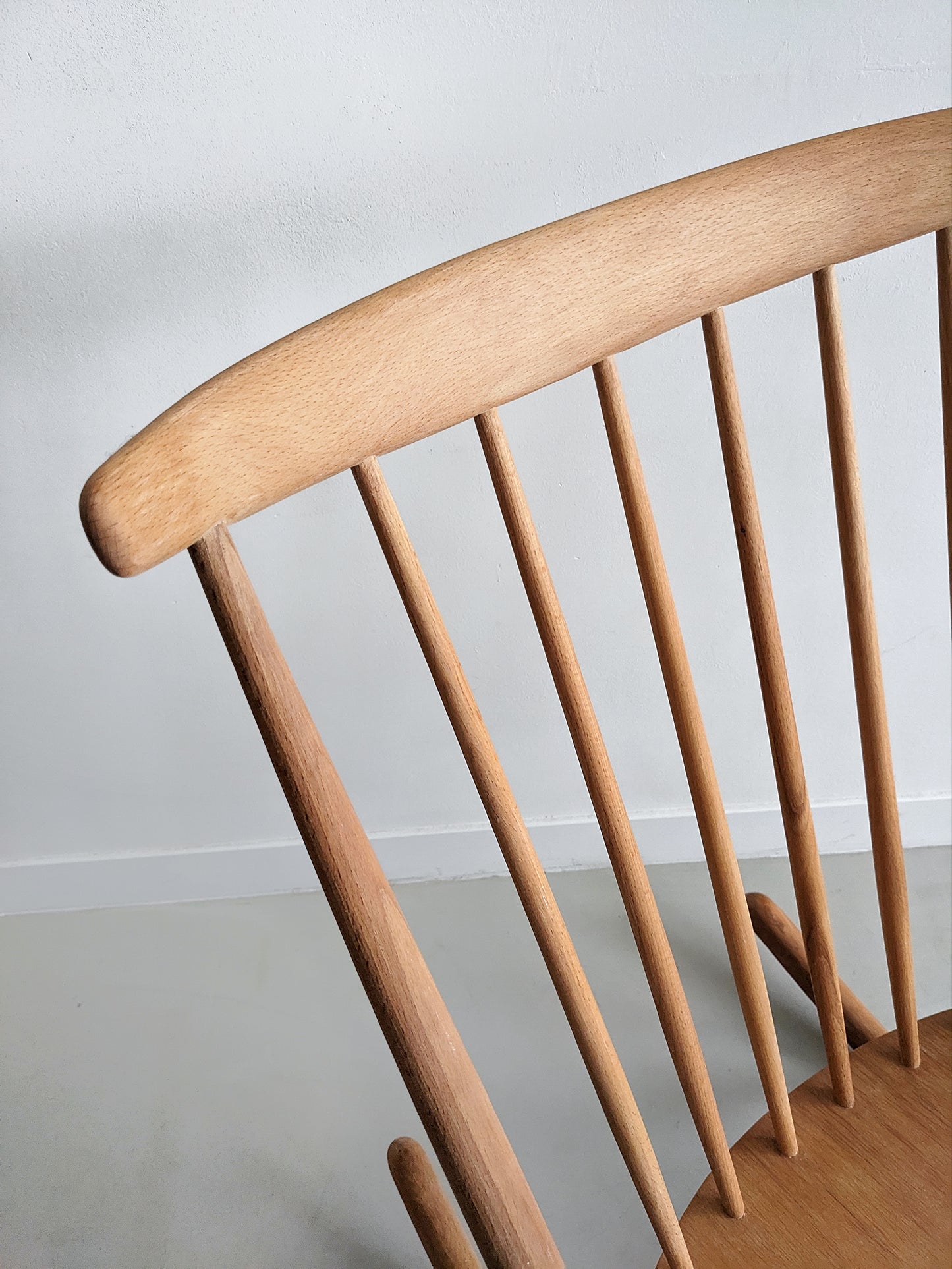 Rocking Chair 'IW3' by Illum Wikkelsø for Niels Eilersen 1960's