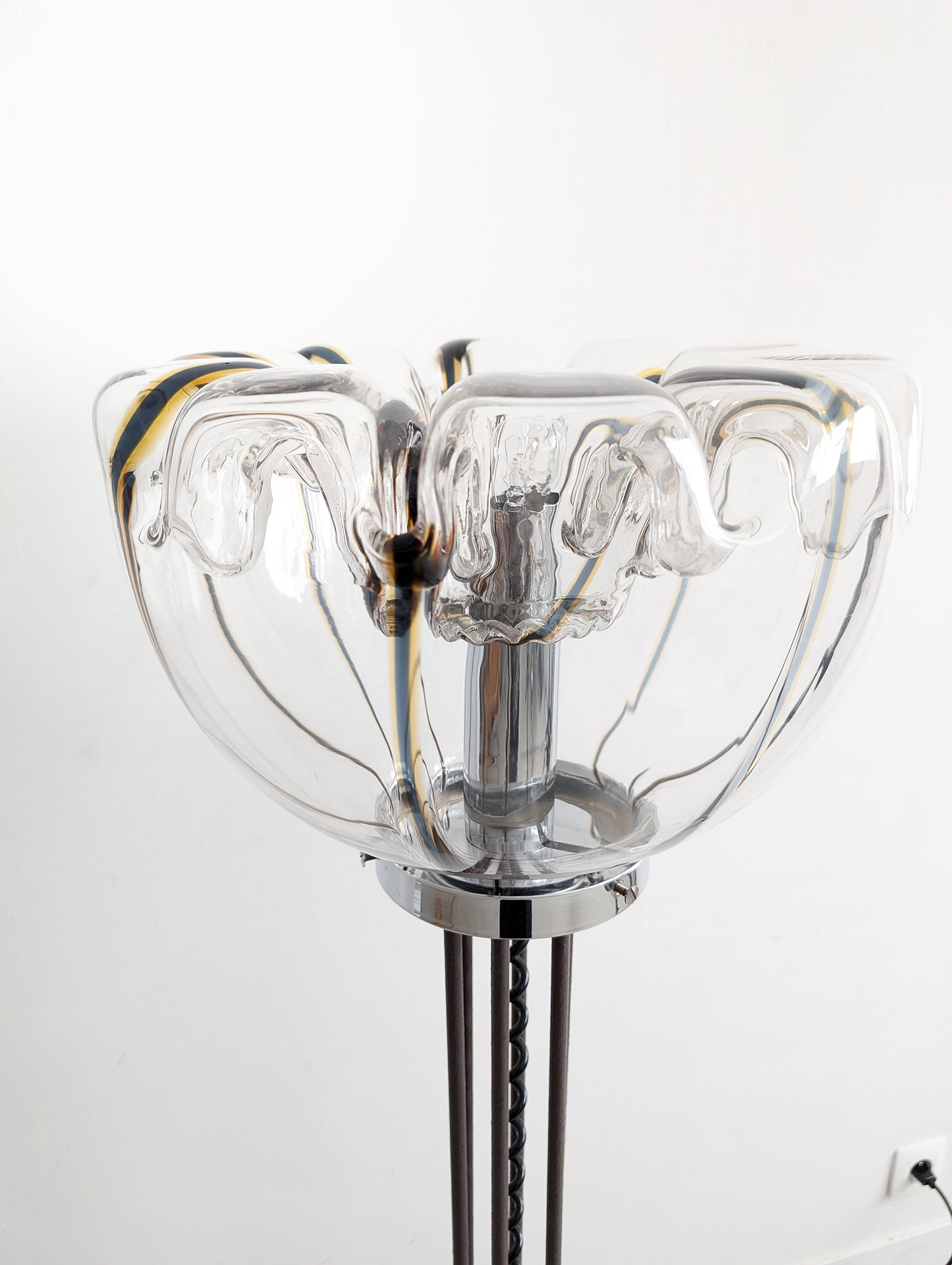 Murano Floor Lamp by Targetti Sankey 1970s