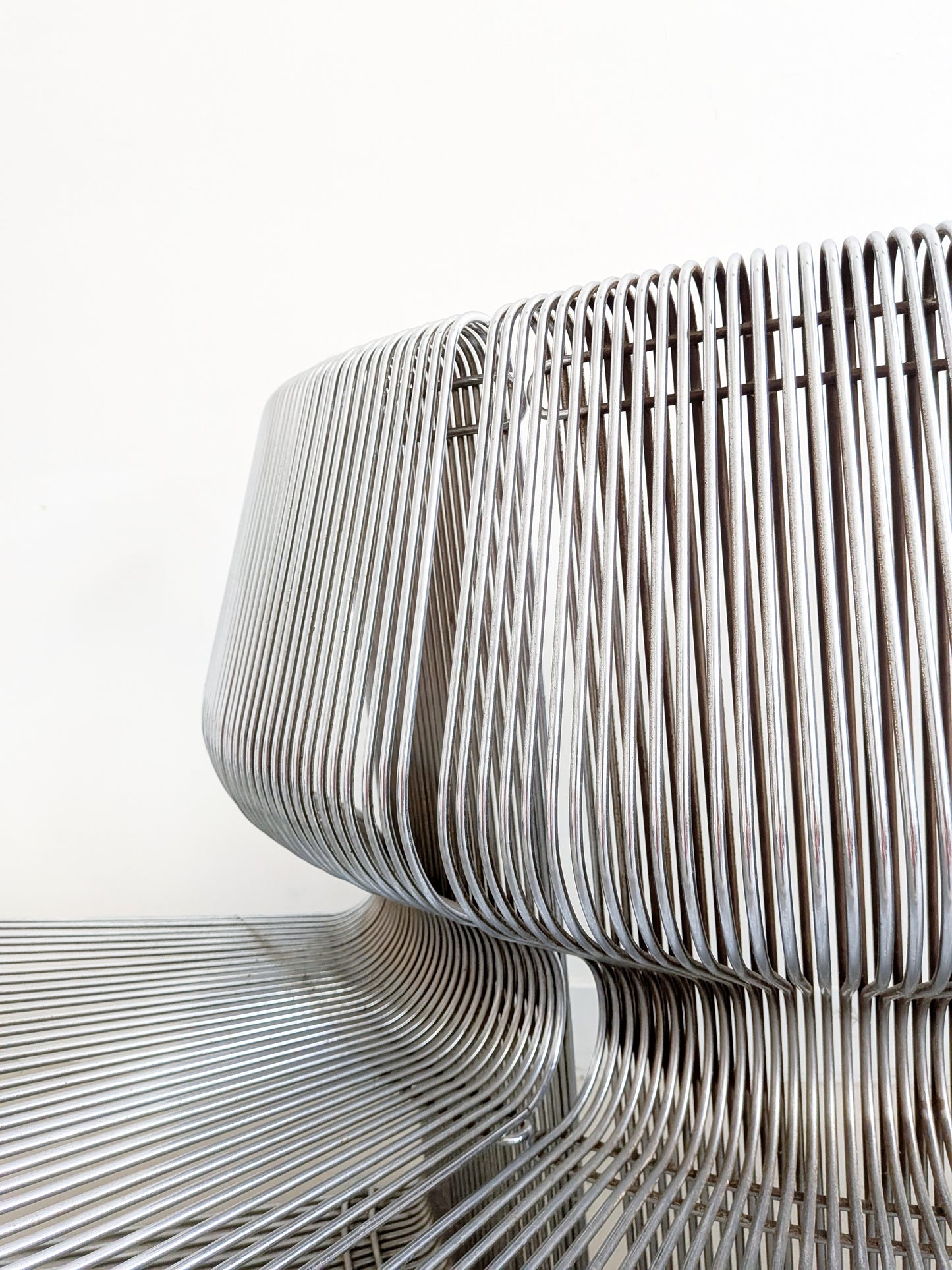 Set of 3 Pantonova 'Concave' Seating Elements by Verner Panton 1980s