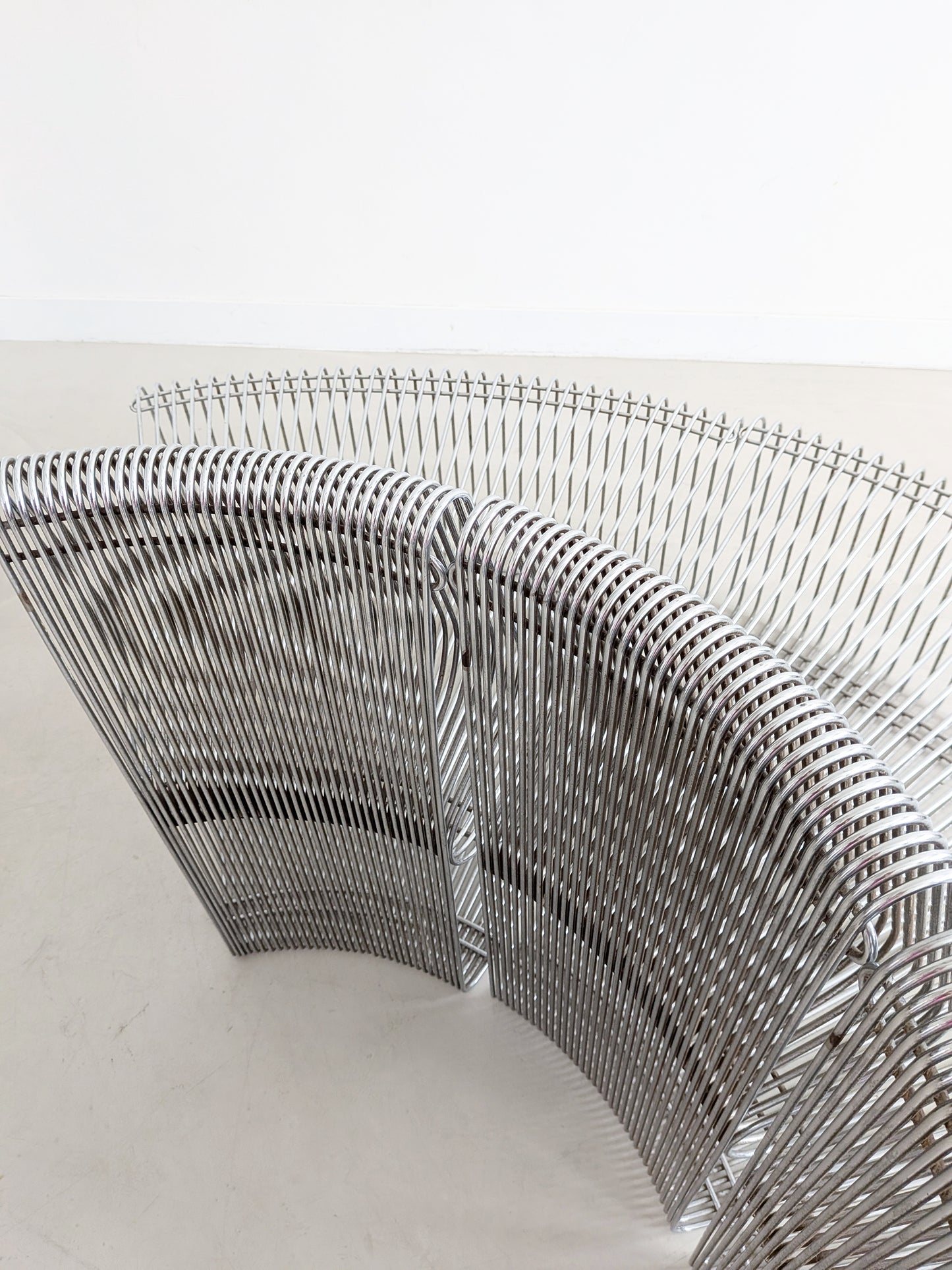 Set of 3 Pantonova 'Concave' Seating Elements by Verner Panton 1980s