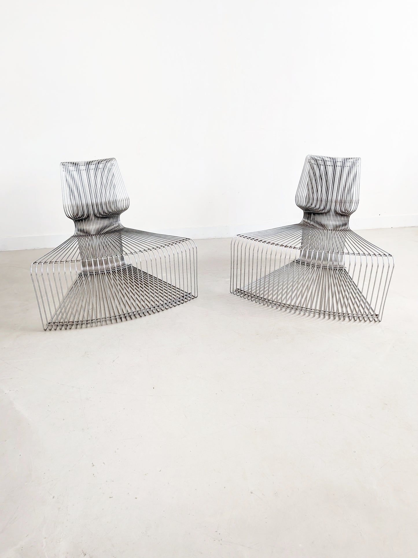 Set of 3 Pantonova 'Concave' Seating Elements by Verner Panton 1980s