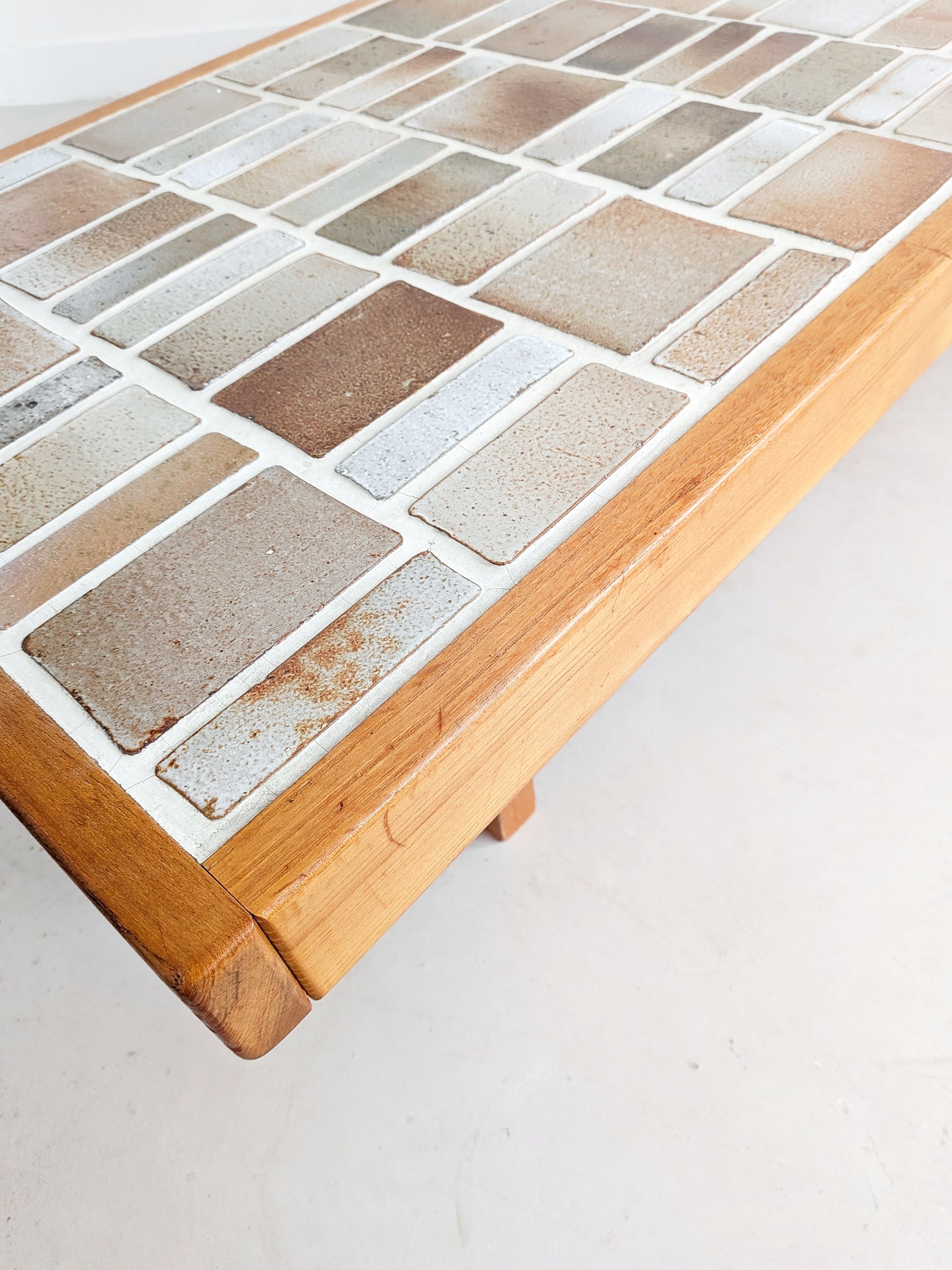 Ceramic Coffee Table by Maison Regain 1970s