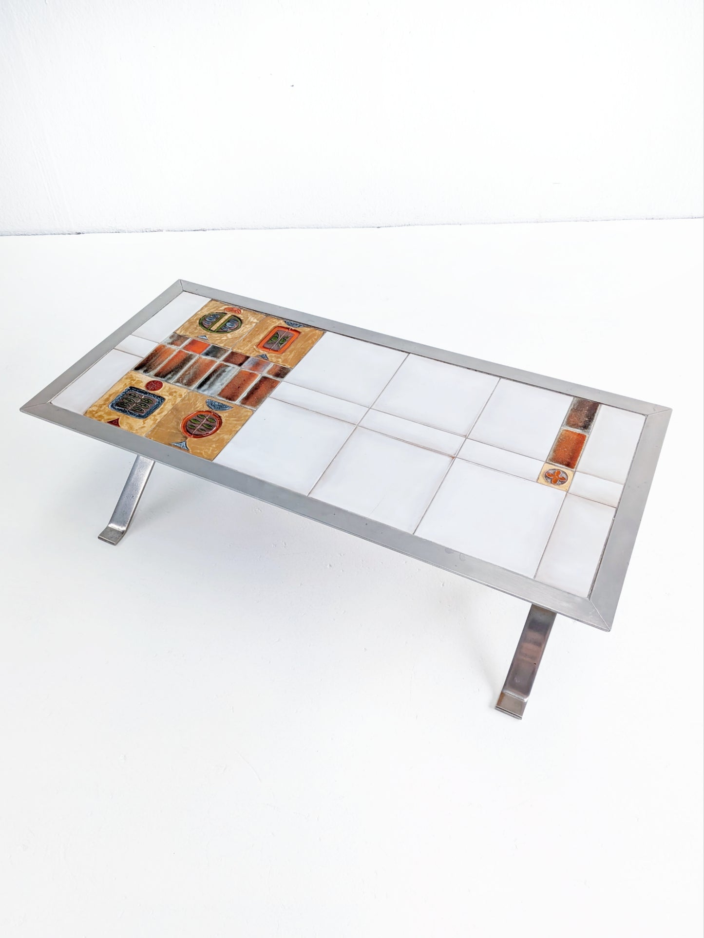 Ceramic Tile Coffee Table by Jean Gregorieff for Roche Bobois 1970s